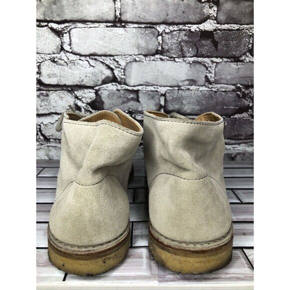 Barneys New York Beige Suede Leather Chukka Casual Lace Boots Men Sz 12M US/45EU main image 13